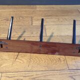 Vintage coat rack with 3 hooks