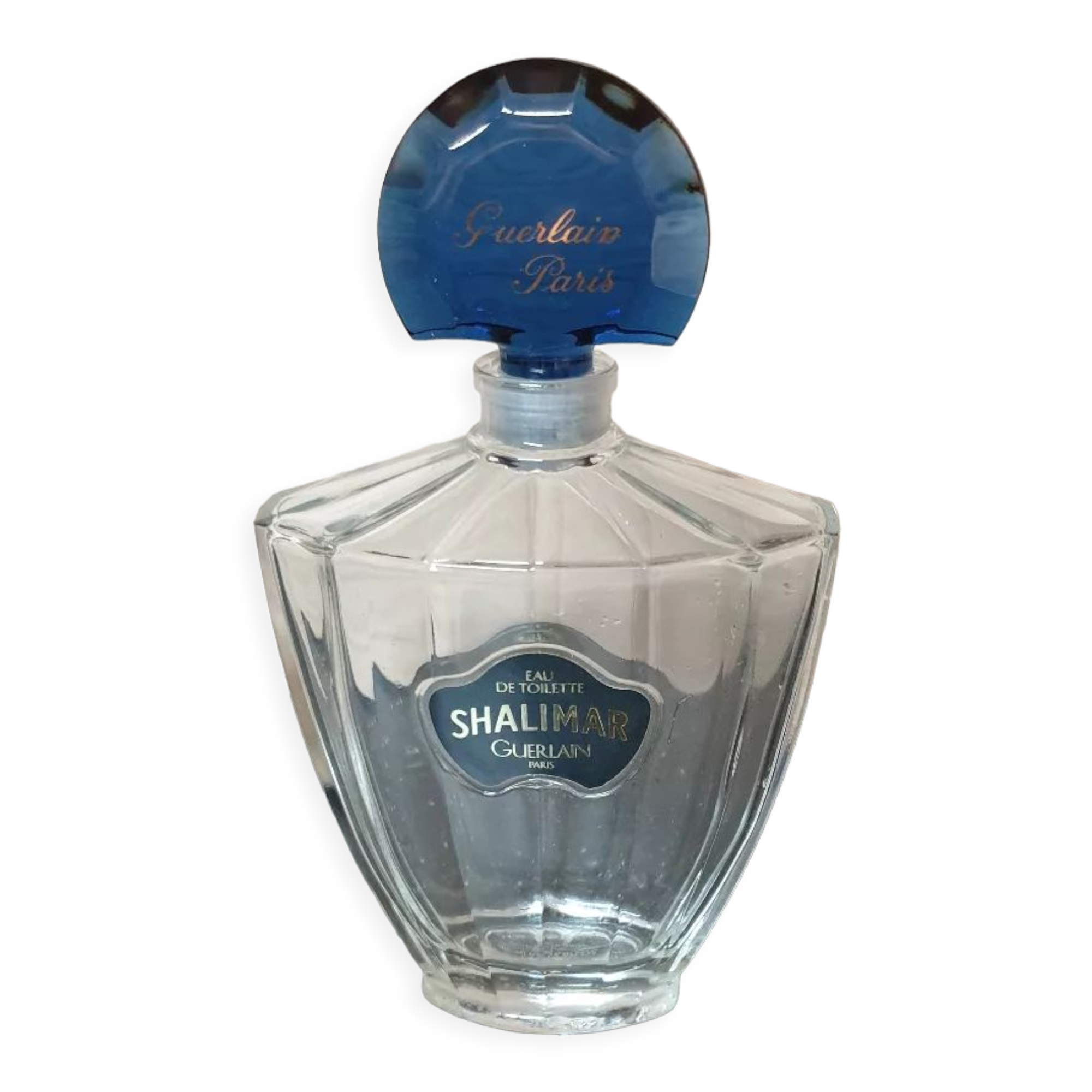 Empty perfume bottle Shalimar