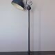 Lampe, lampadaire tôle rigitulle  années 50' underwriters laboratories