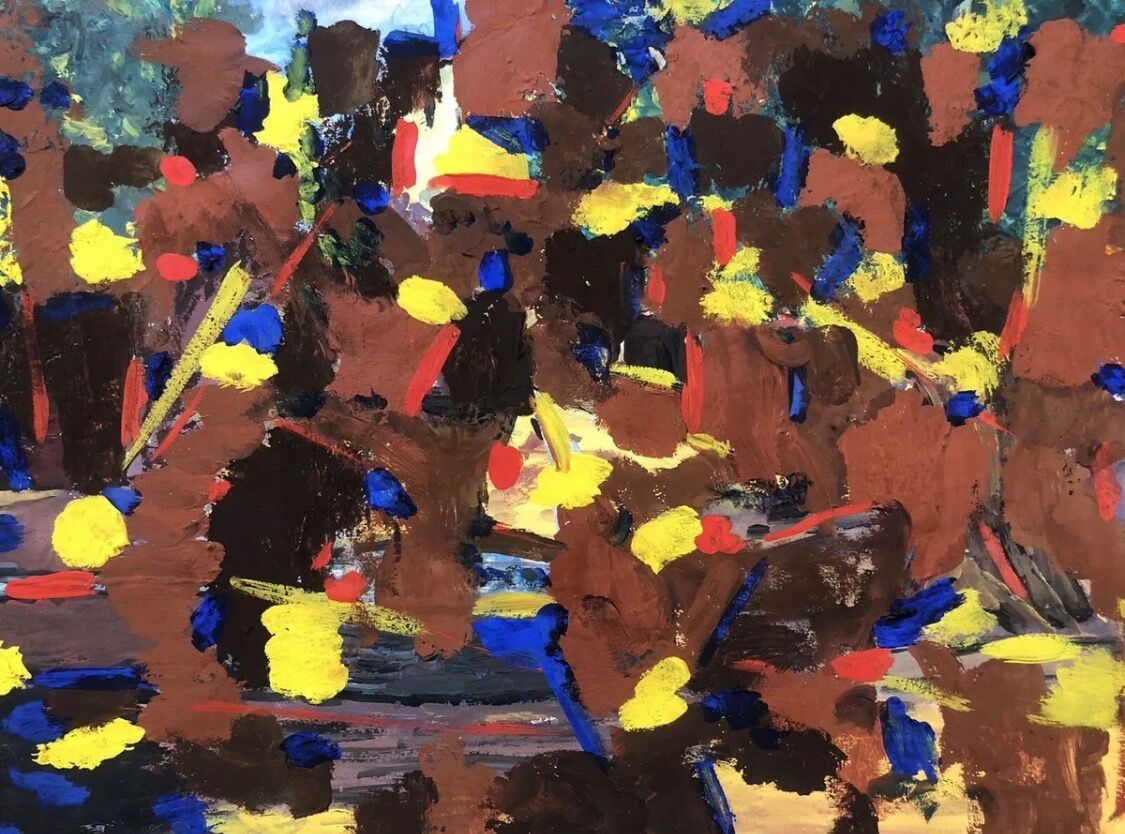 Abstract painting painting XXth