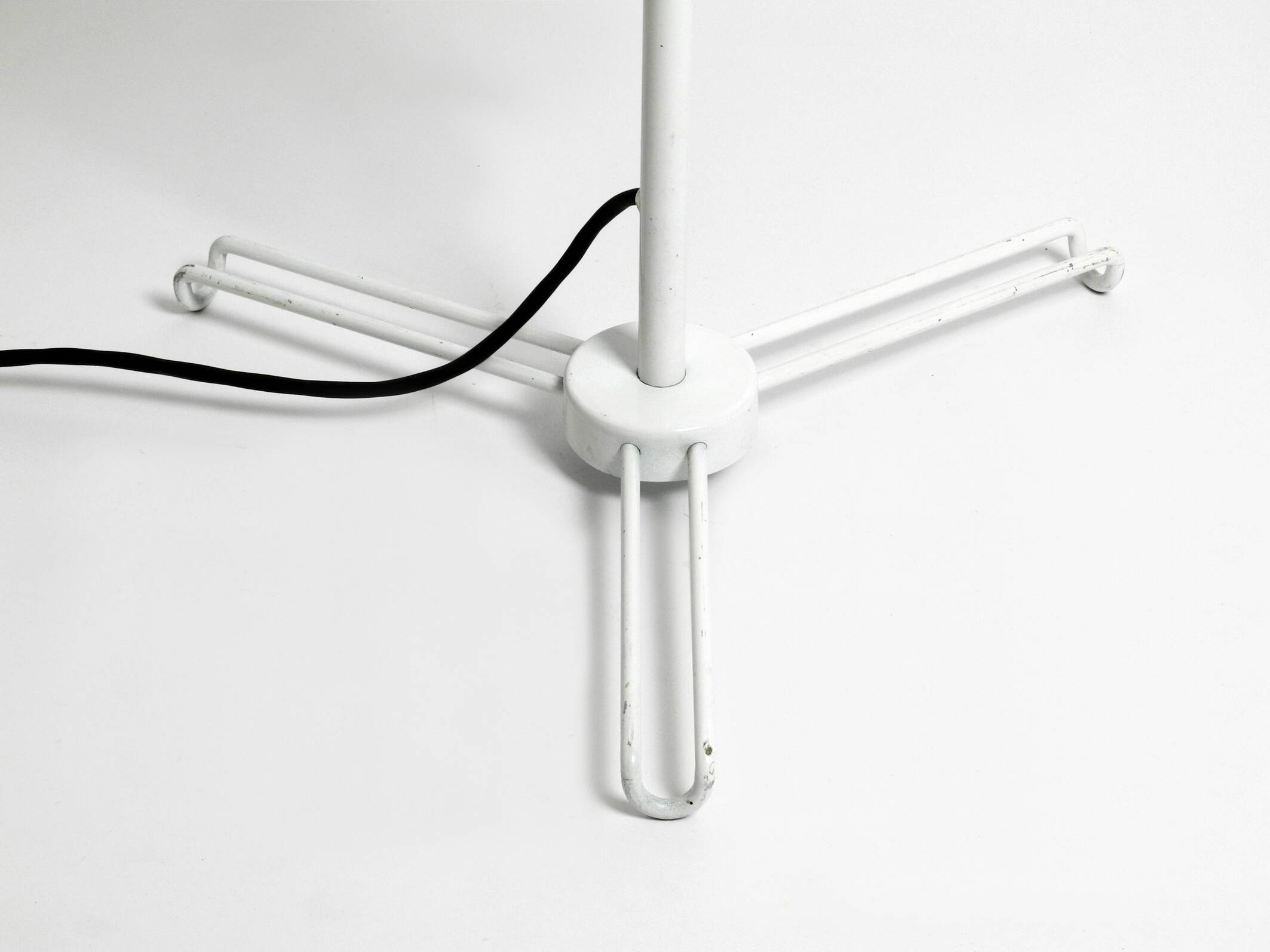 Rare mid-century metal patio floor lamp in very good original condition