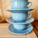 Set of 3 chocolate cups by Salins