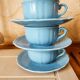 Set of 3 chocolate cups by Salins