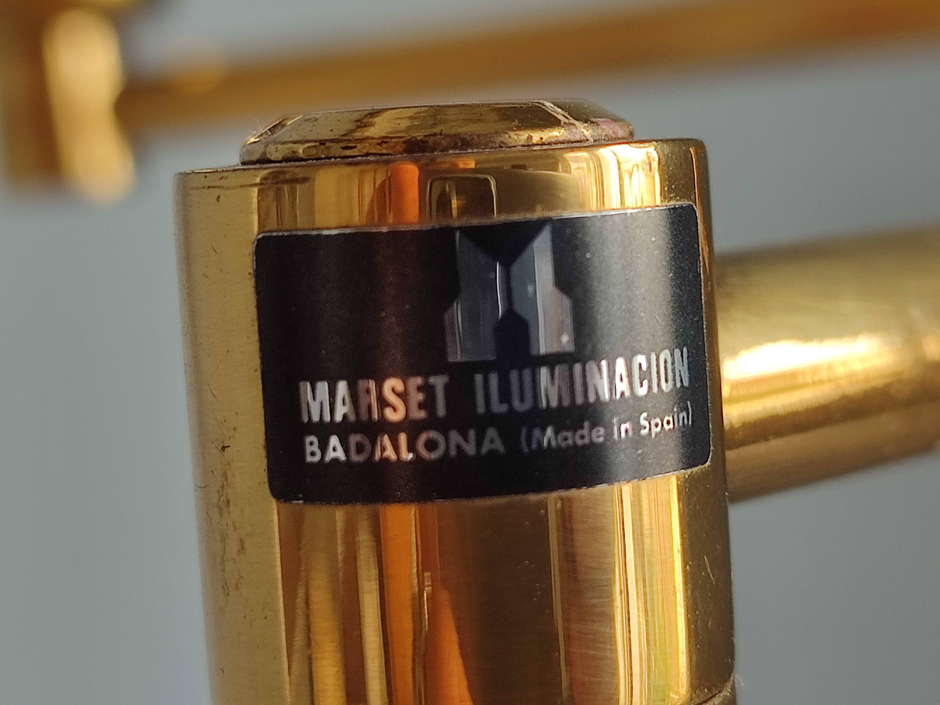 Articulated lamp in brass Marset Iluminacion vintage