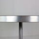 Börje johanson round white & chrome "tulip" dinning table, 1968 sweden