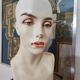 Tête de mannequin années 70