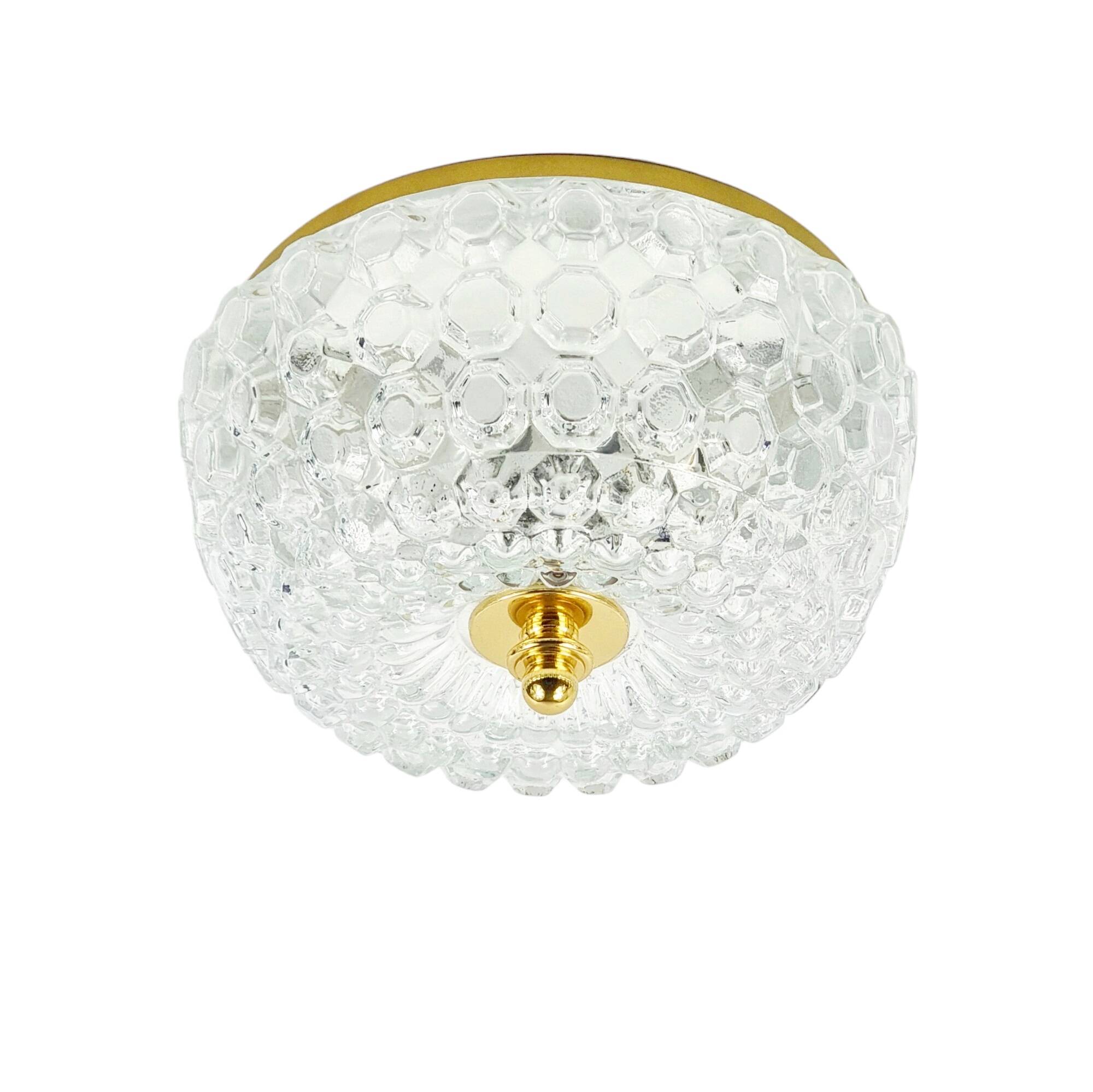 Mid-Century Bubble Glass Ceiling Light or Wall Light by Helena Tynell for Limburg, Germany, 1960s