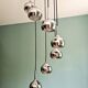 Large waterfall chandelier, design Hans-Agne Jakobsson, 1960-70