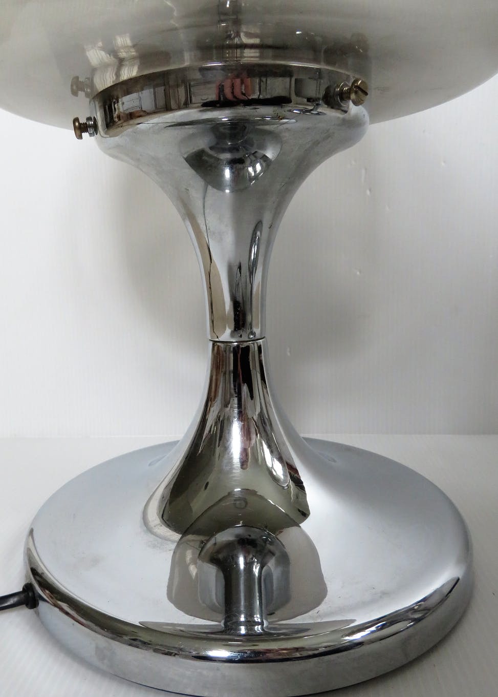 Pair of 70s mushroom lamps