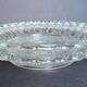 2 antique moulded glass bowls