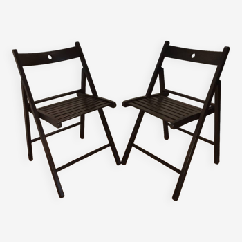 Pair of folding chairs