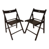 Pair of folding chairs