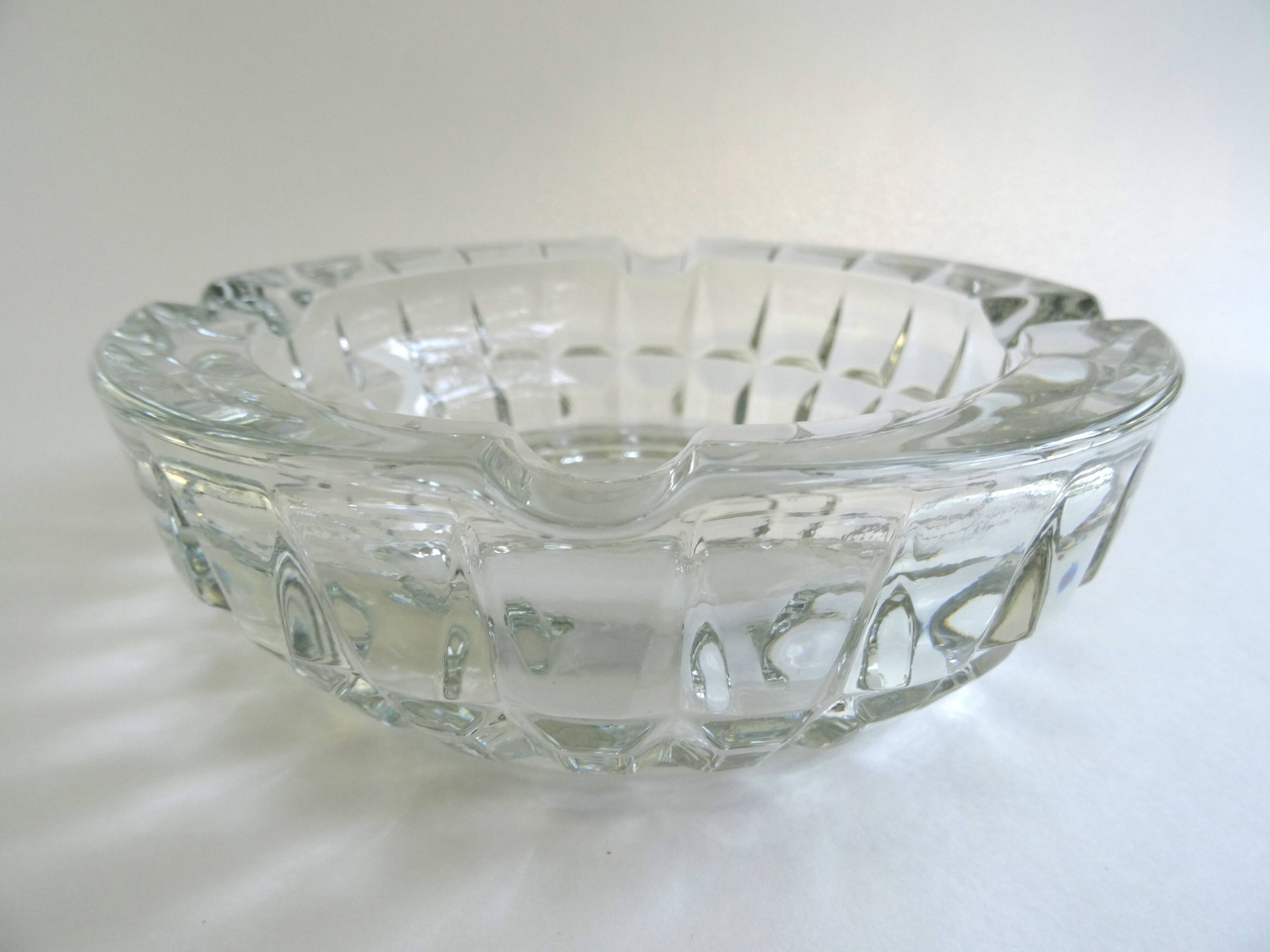 Crystal ashtray
