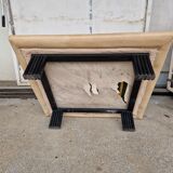 Salon vintage canapé et deux fauteuils