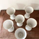 Lot 6 mazagrans Haviland porcelain from Limoges