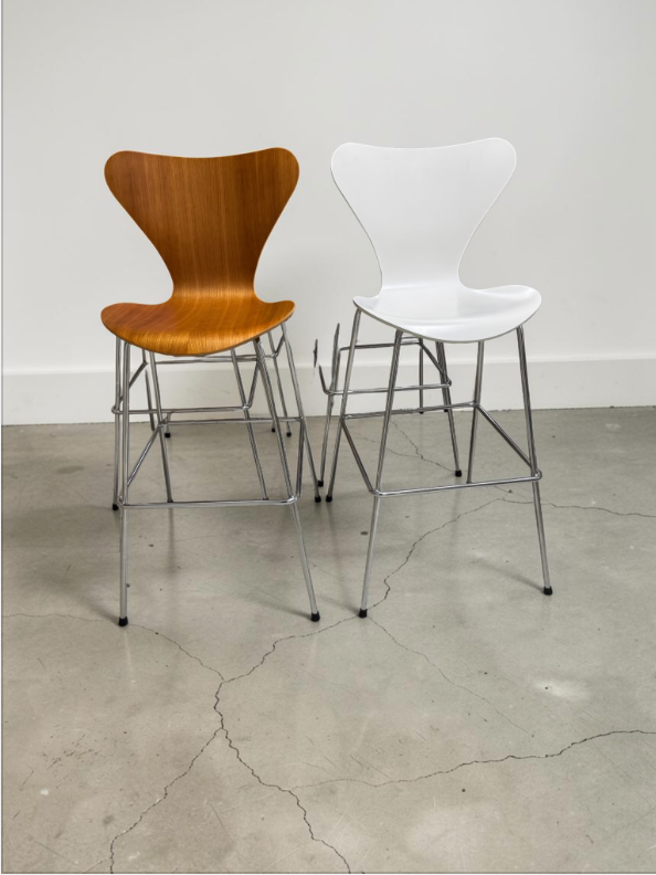 Series 7 Stool by Arne Jacobsen for Fritz Hansen