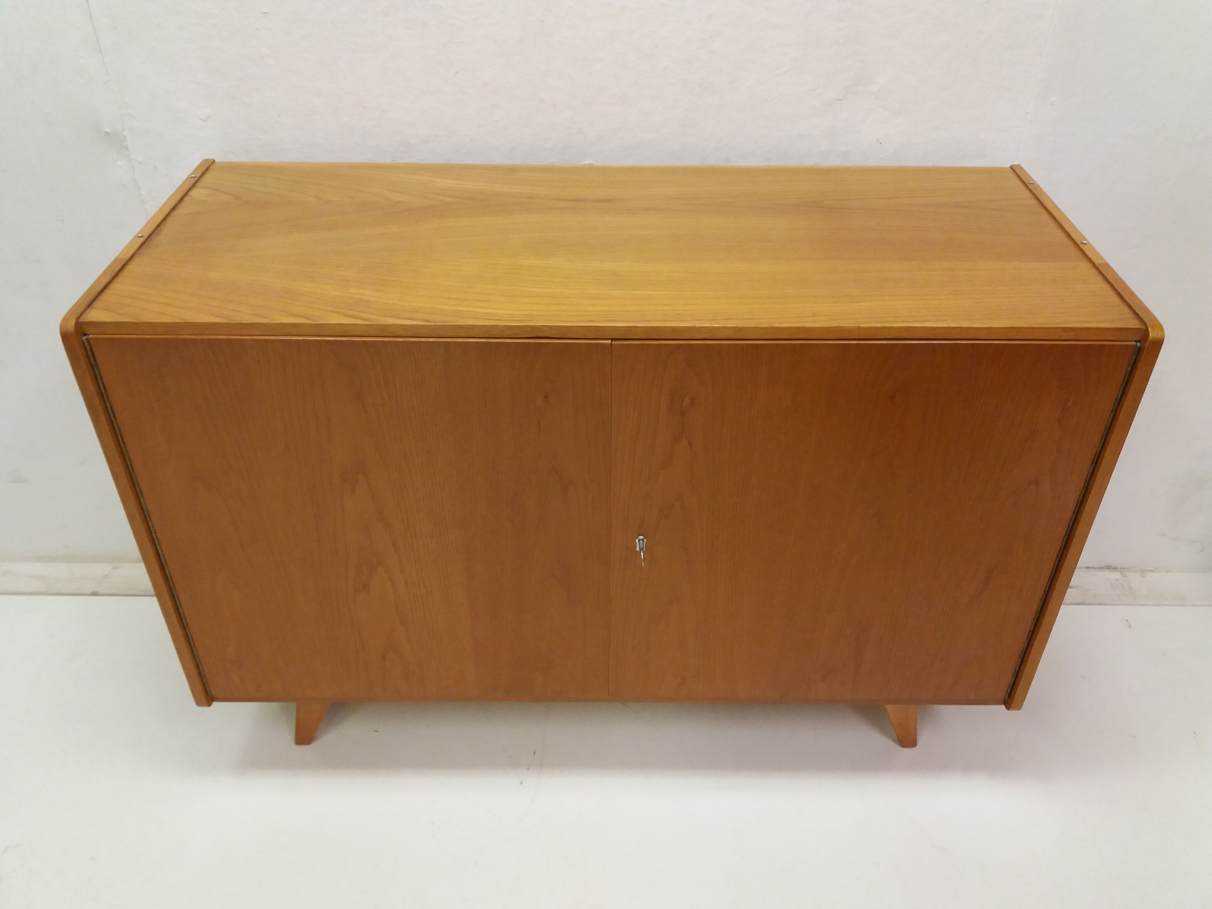 Oak chest of drawers by Jiri Jiroutek, Czechoslovakia 1960