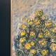 Swedish Oil on Canvas – “Flower” by S. Koskinen – Dated 1978