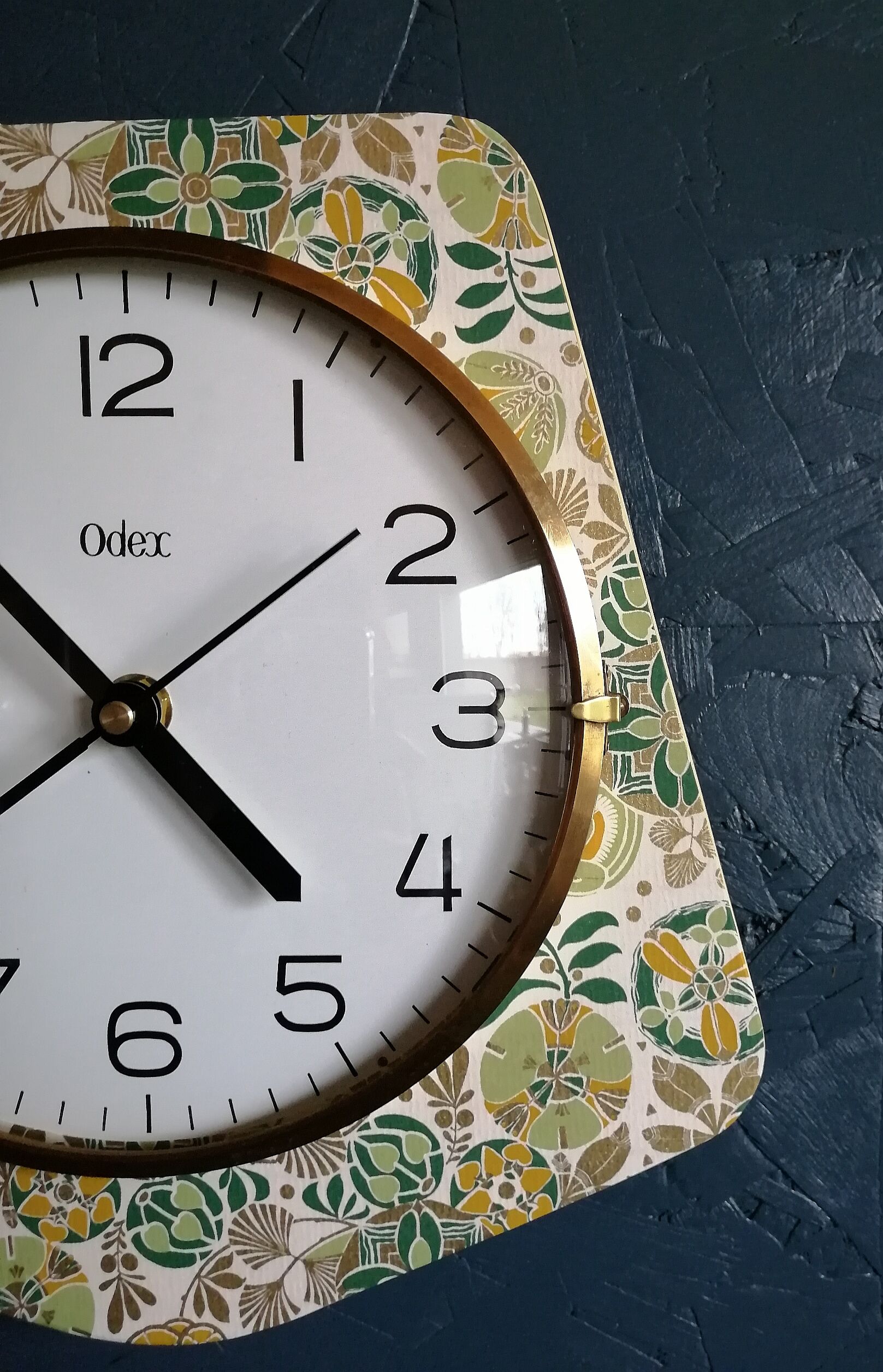 Vintage clock, "Odex" wall clock