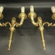 Paire d'appliques au carquois style Louis XVI - épi Paris