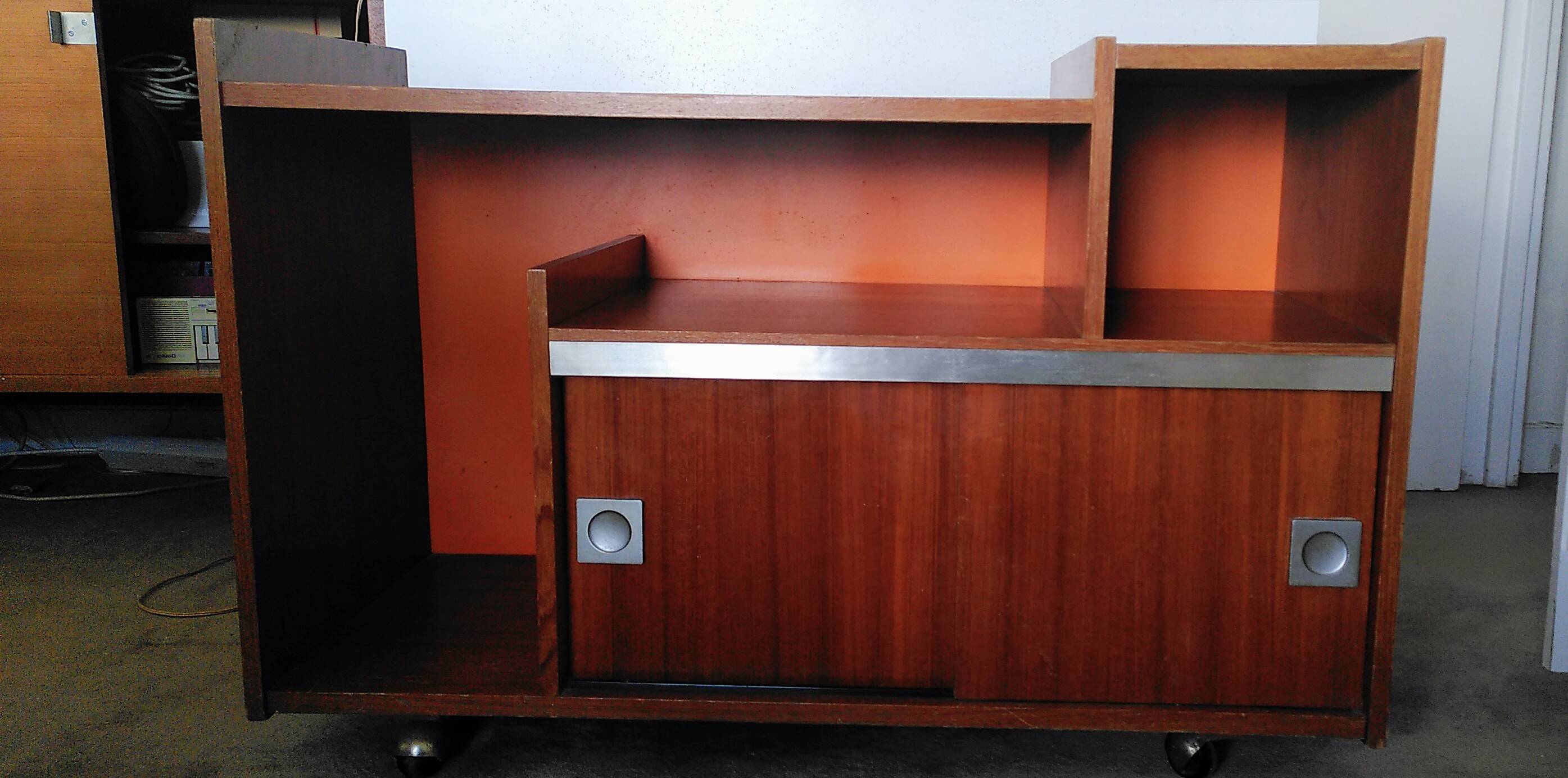 Meuble vinyls années 70