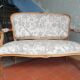 Louis XV style convertible sofa toile de Jouy Chinoiseries