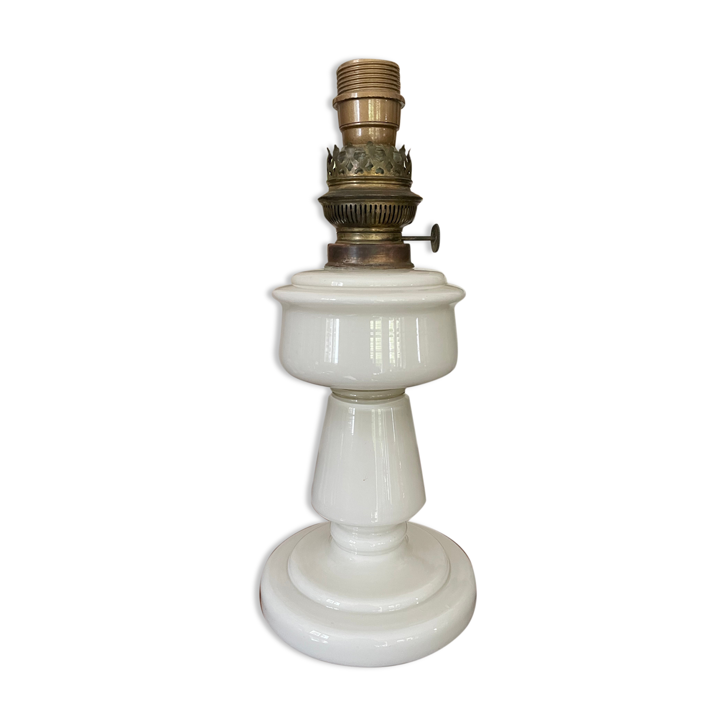 Opaline lamp circa 1900