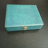 Box of 12 small silver dessert spoons