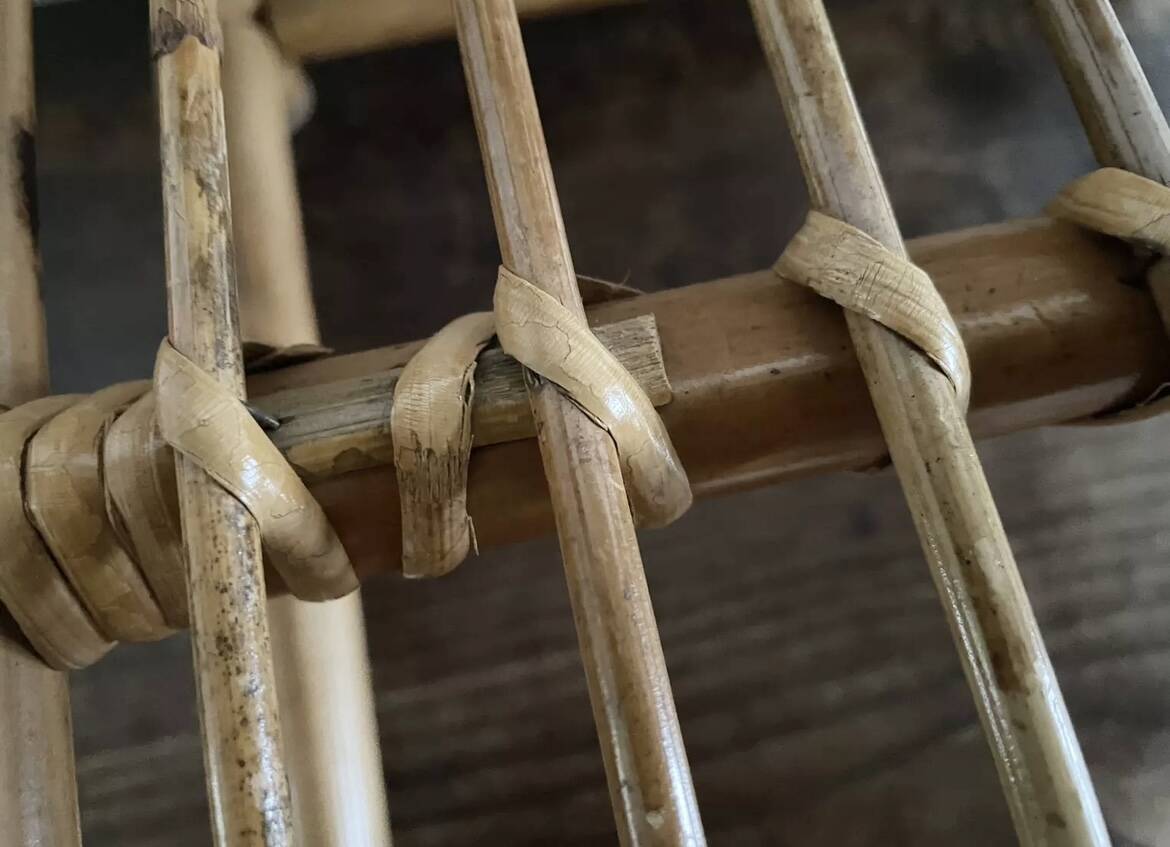 Children's rattan armchair