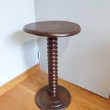 Art Deco ringed turned wood harness