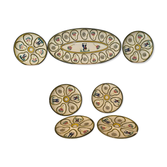 Henriot oyster service Quimper