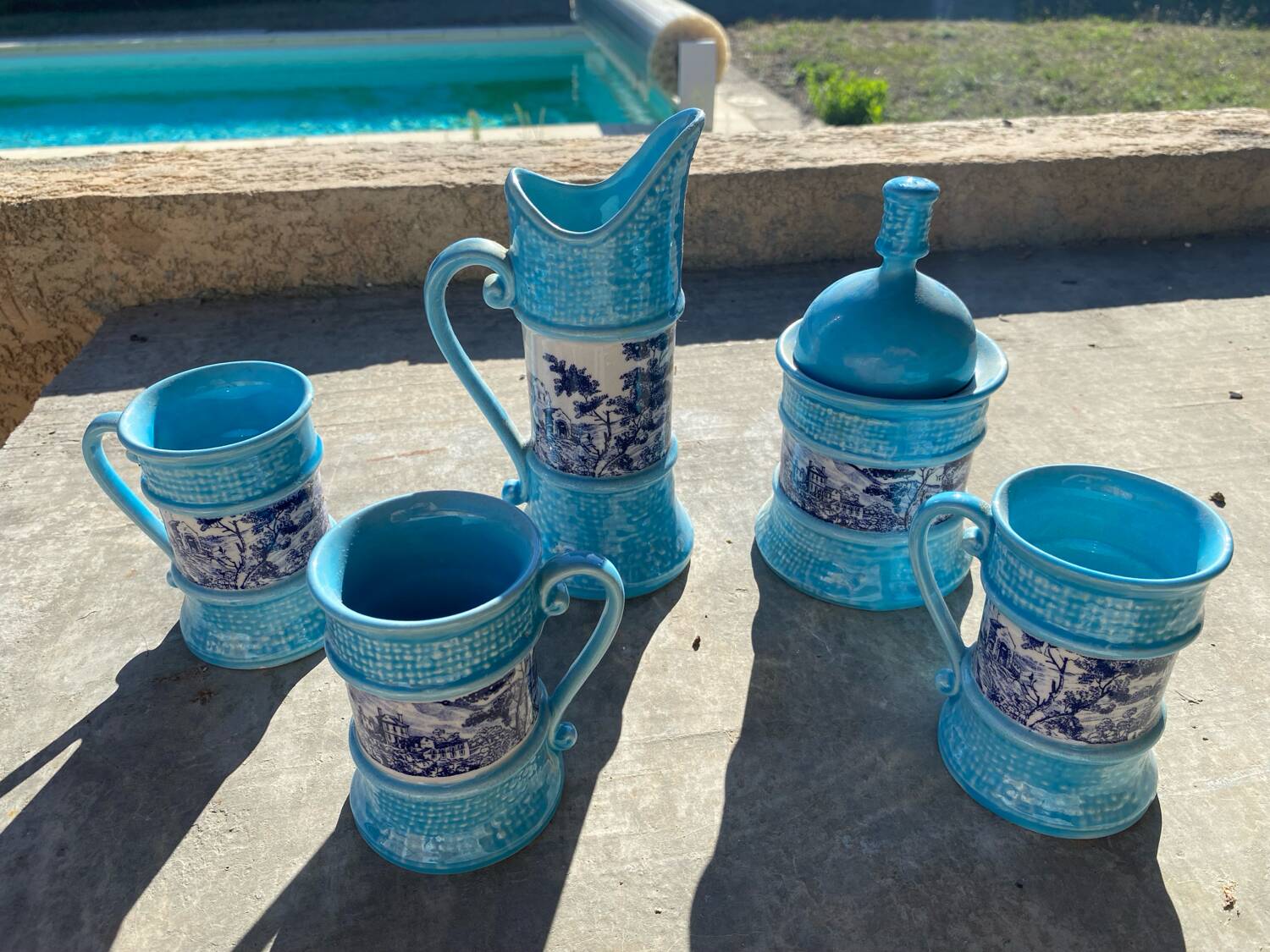 Service à café des années 60 italiens