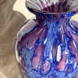 Vase en verre soufflé la rochere