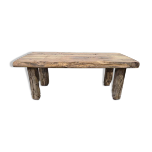 Table basse vintage en - bois
