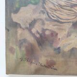 Still life oil on canvas, signed