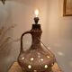 Ceramic lamp from the 1960s-1970s