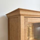 Vitrine vaisselier buffet chêne massif rénovée