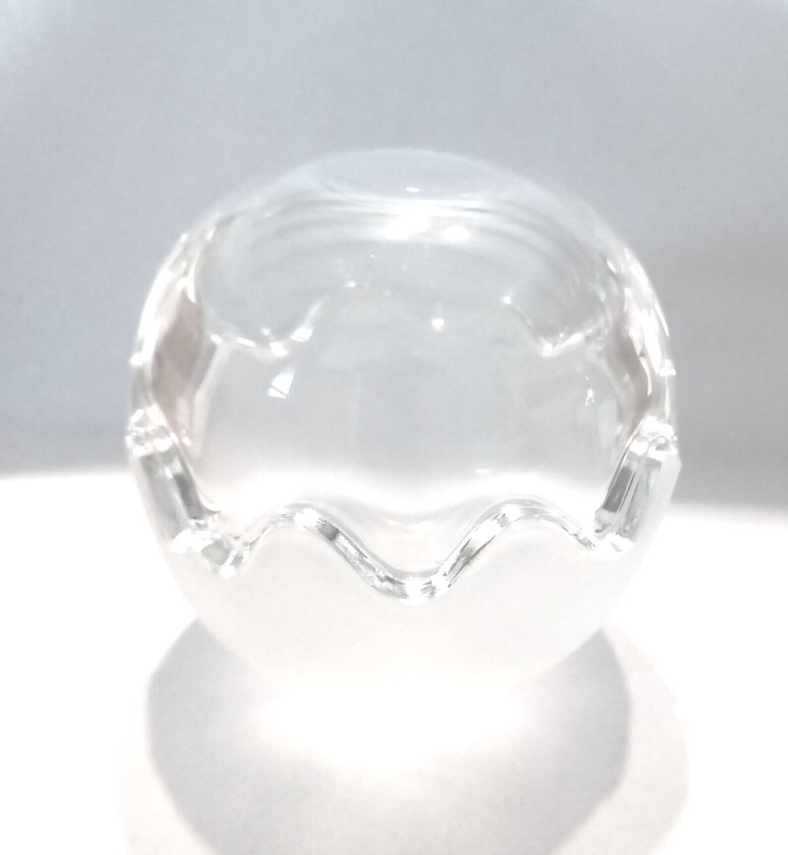 Glass candy box by designer mickael bang for holmegaard