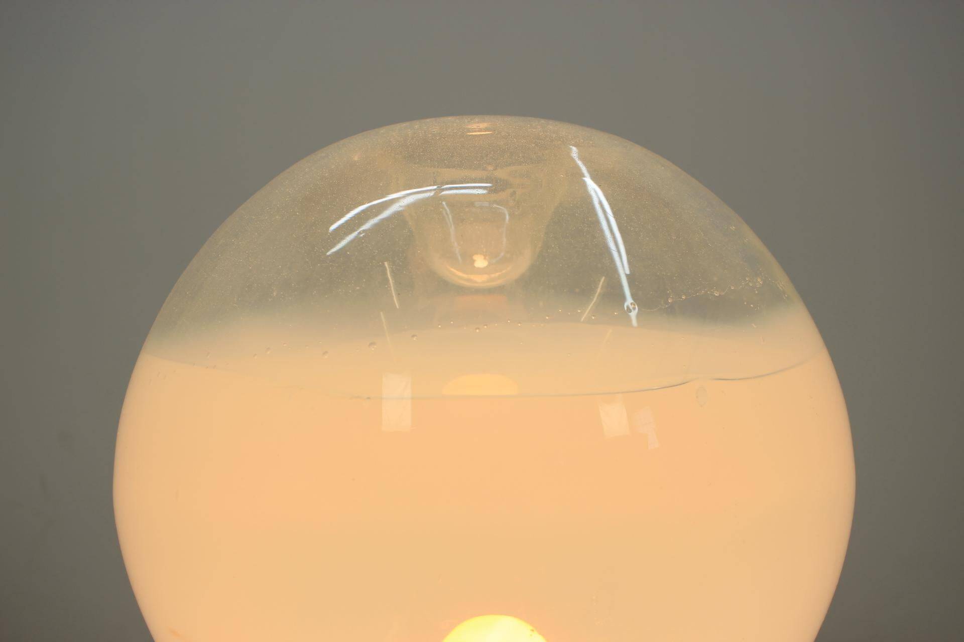 Design Hotel Midcentury Art Glass Floor Lamp, 1960s