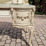 Antique dressing table with chair, 1920