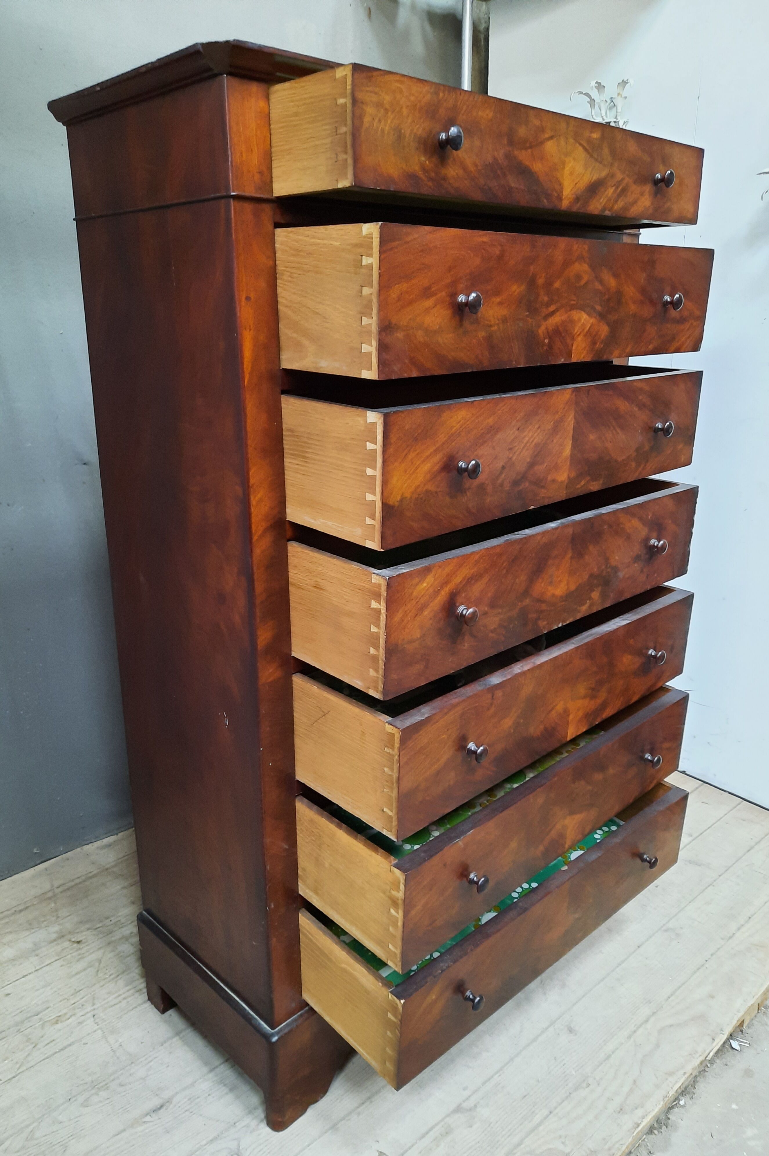 Mahogany dresser 19th century