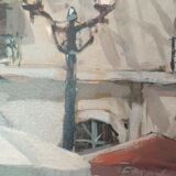 Painting Parisian terraces