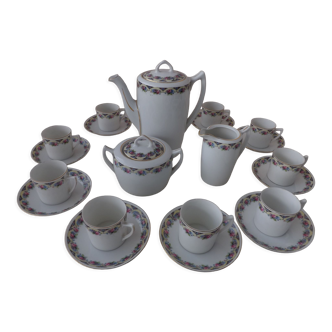 Antique porcelain coffee set