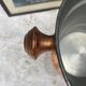 Vintage champagne bucket in genuine copper and stainless steel.