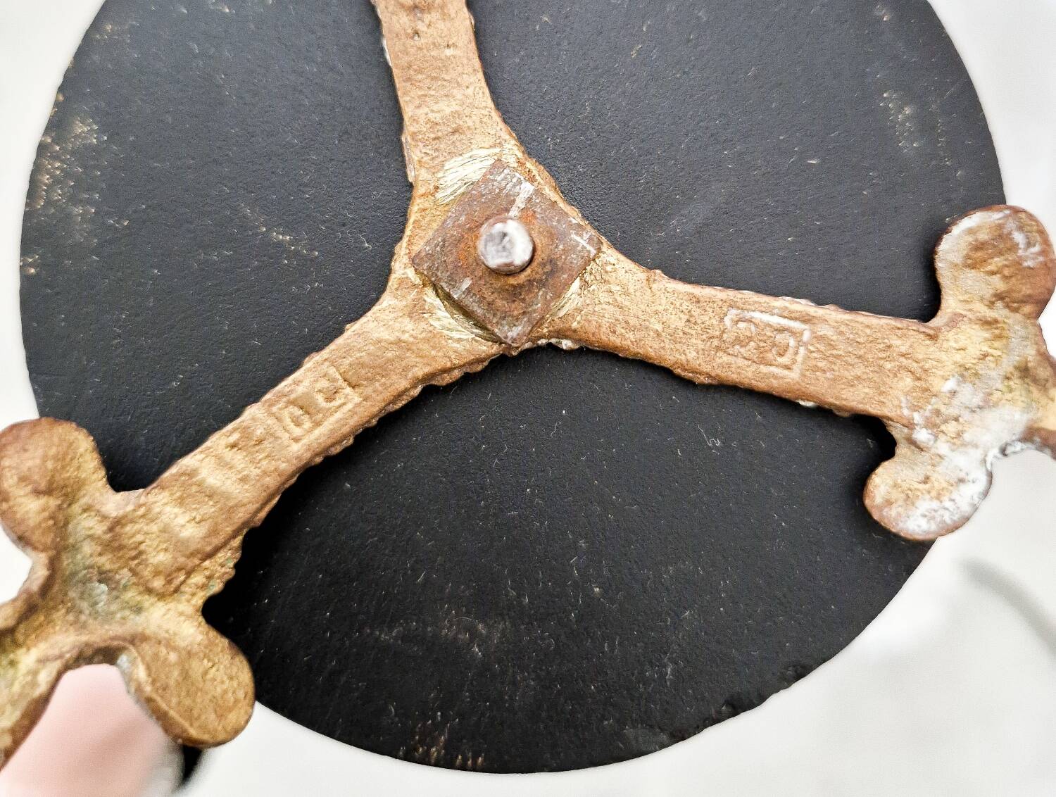 Pair of old XlX th century Napoleon III style candlesticks