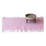 Pink Kilim Rug - 296 x 109 cm