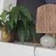 Lampe vintage céramique
