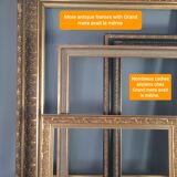 Frame style Louis XIV gilded stucco wood 57x45 cm, leaf 47,5x36 cm SB