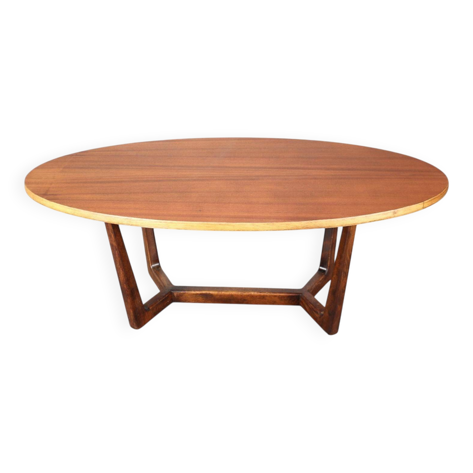 Table de conférence milieu du siècle par Dřevotvar, années 1960