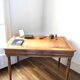 Table extensible en merisier massif